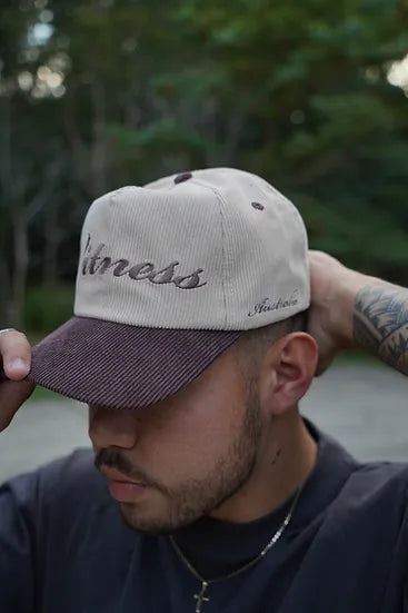 Brown & Cream A-Frame Cap