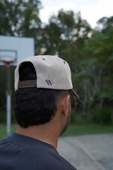 Brown & Cream A-Frame Cap